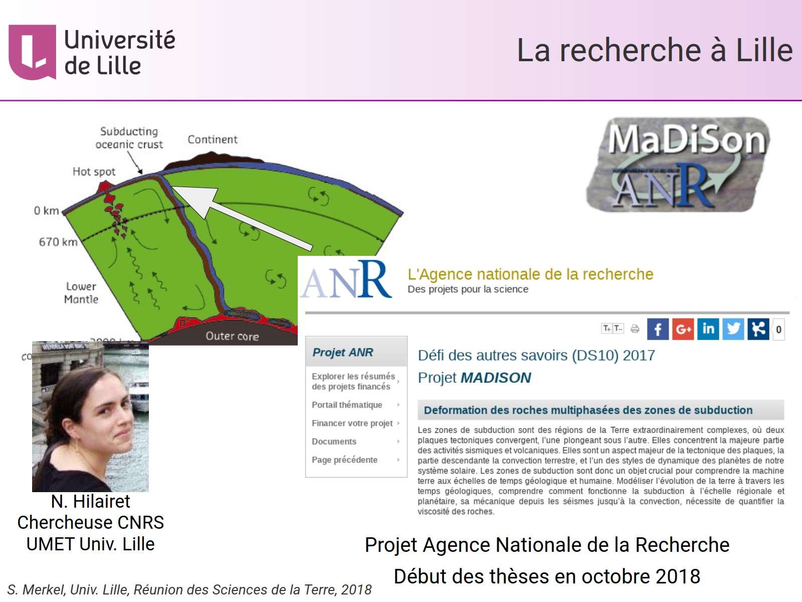 La recherche à Lille